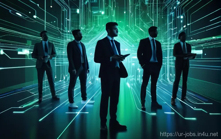 직업상담사 실무 관련 자격증 - **Prompt 1: Empowering Career Guidance Session**
    A brightly lit, modern office setting with a wa...